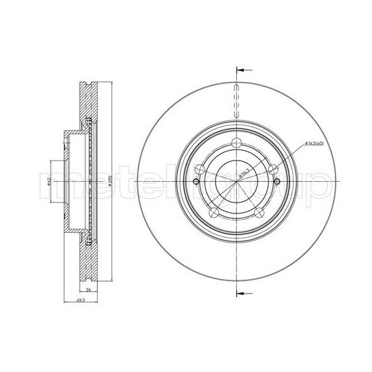 23-0772C - Brake Disc 