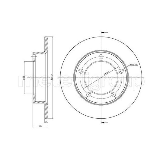 23-0206 - Brake Disc 