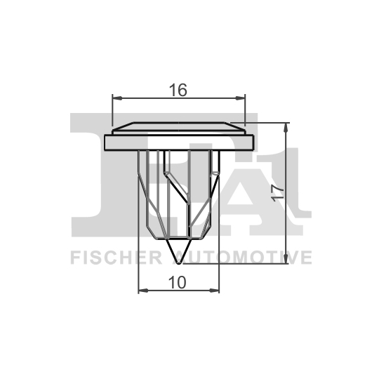 33-60014.5 - Clip, trim/protection strip 