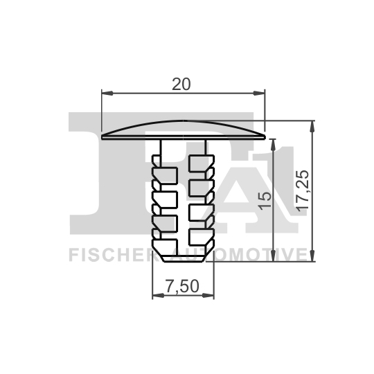 33-10001.5 - Clip, trim/protection strip 