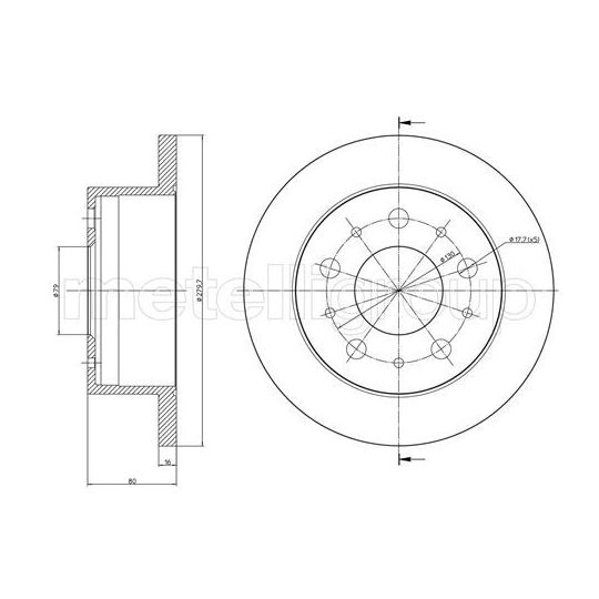 23-0912C - Brake Disc 