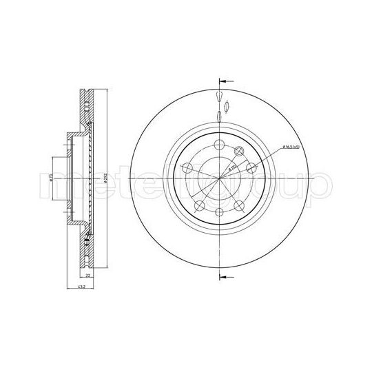 23-0863C - Brake Disc 