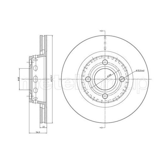 23-0330 - Brake Disc 