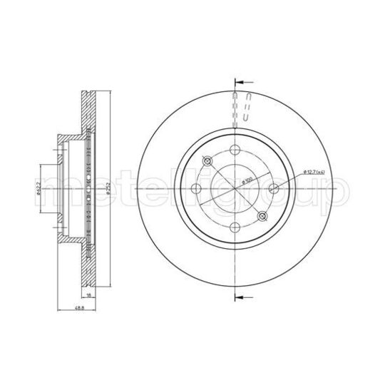 23-1104 - Brake Disc 