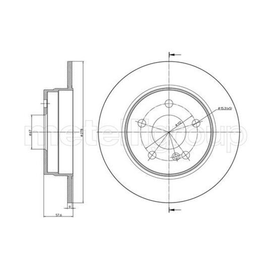 23-0982C - Brake Disc 