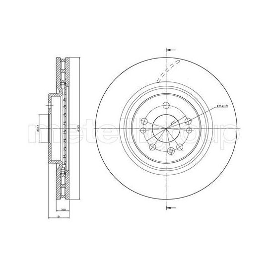 23-0842C - Brake Disc 