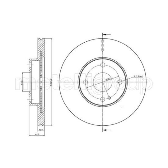 23-0999 - Brake Disc 