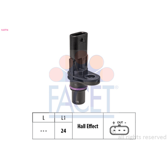 9.0774 - Sensor, camshaft position 