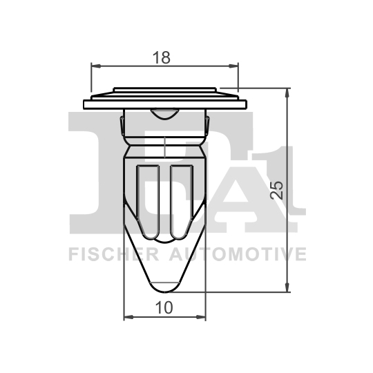 12-60004.5 - Clip, trim/protection strip 