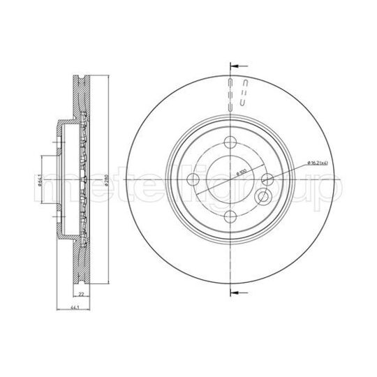 23-0940C - Brake Disc 