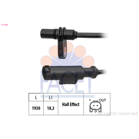 21.0248 - Sensor, wheel speed 