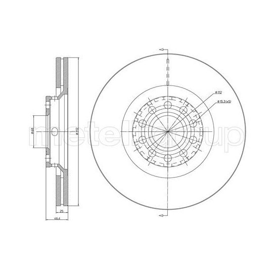 23-0726C - Brake Disc 