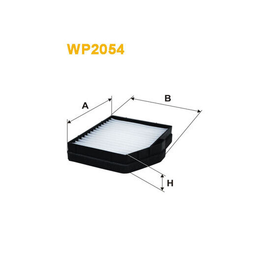 WP2054 - Filter, interior air 