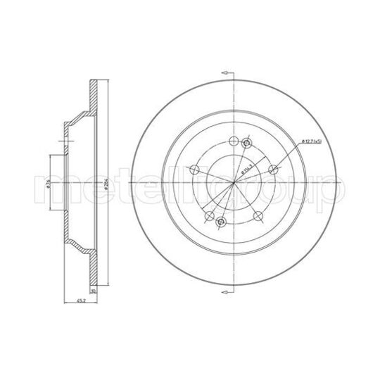 23-1514C - Brake Disc 