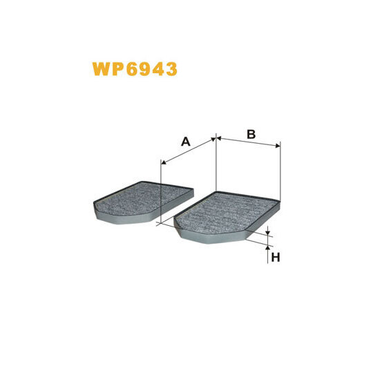 WP6943 - Suodatin, sisäilma 