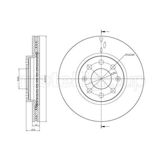 23-0835C - Brake Disc 