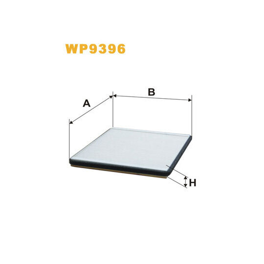 WP9396 - Suodatin, sisäilma 