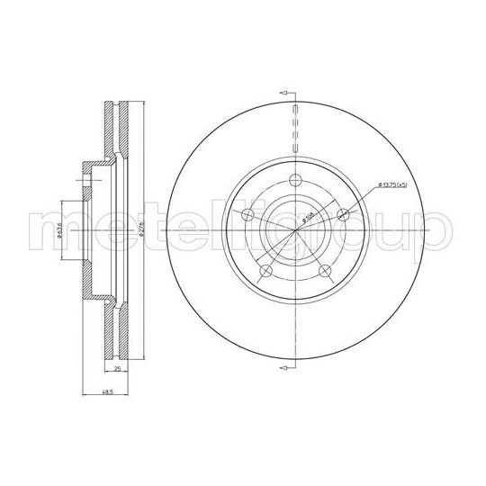 23-0685C - Brake Disc 