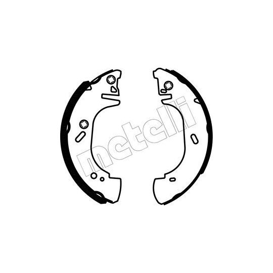 53-0123 - Brake Shoe Set 