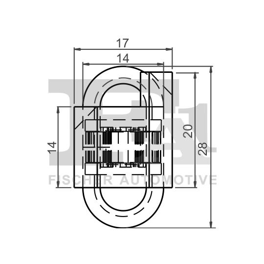 12-40006.5 - Clip, trim/protection strip 