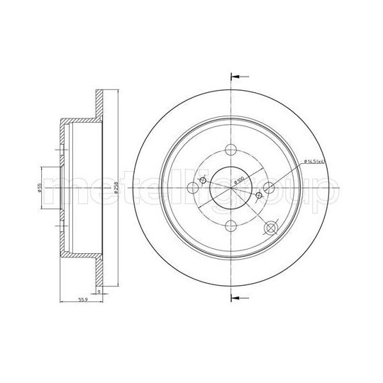 23-0634C - Brake Disc 