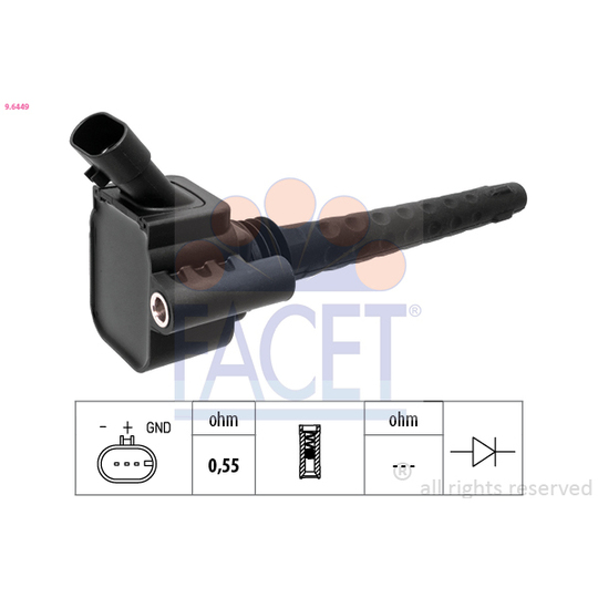 9.6449 - Ignition coil 