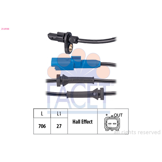 21.0194 - Sensor, wheel speed 