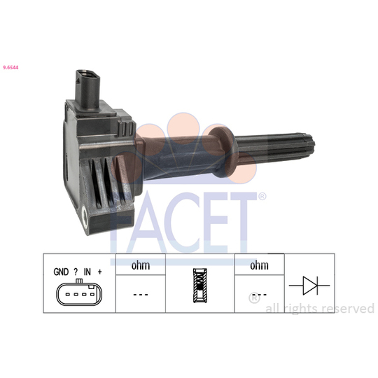 9.6544 - Ignition coil 