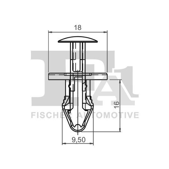 52-30002.5 - Clip, list 