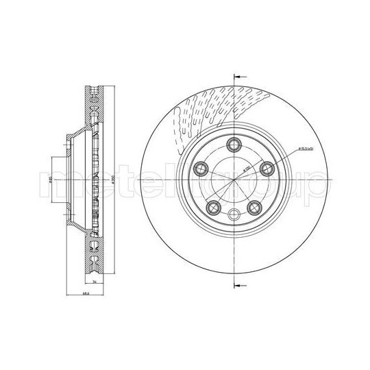 23-0882C - Brake Disc 