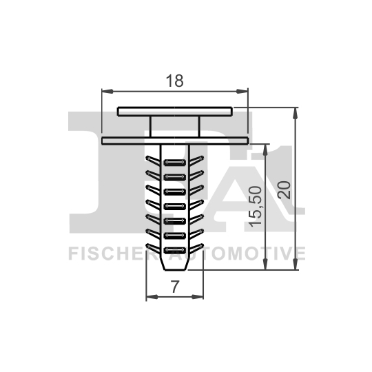 33-40009.5 - Clip, trim/protection strip 