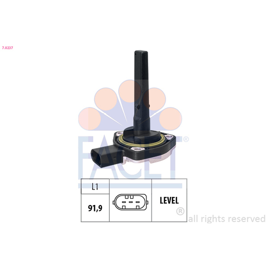 7.0237 - Sensor, engine oil level 