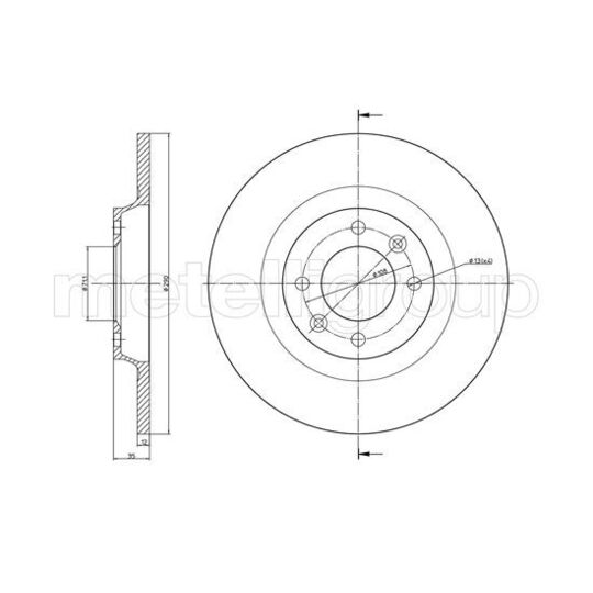 23-1393C - Brake Disc 