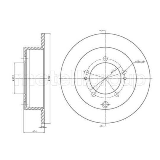 23-1120C - Brake Disc 