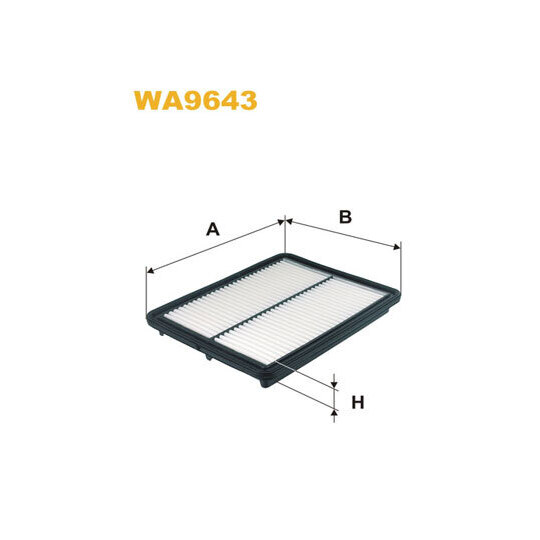 WA9643 - Air filter 