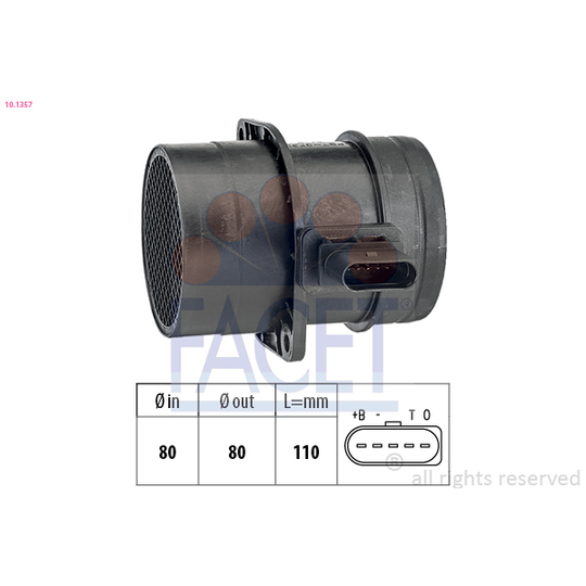 10.1357 - Air Flow Sensor 