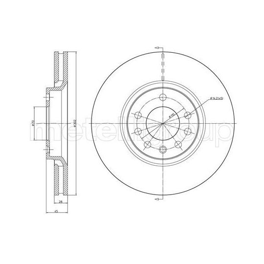 23-0681C - Brake Disc 