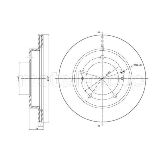 23-0501 - Brake Disc 