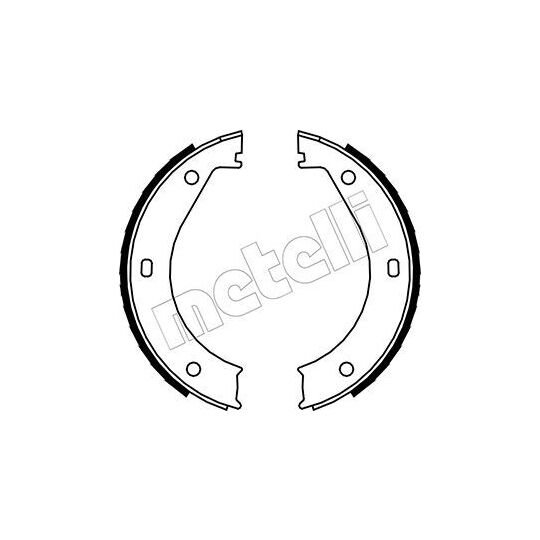 53-0013 - Piduriklotside komplekt,seisupidur 