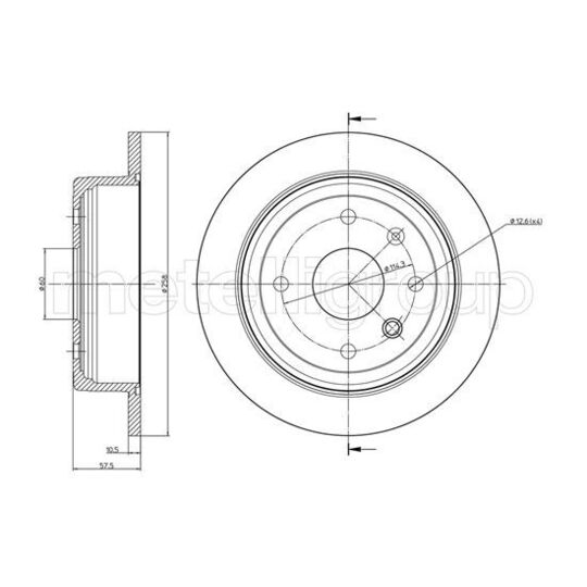 23-0953 - Brake Disc 