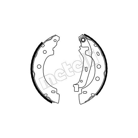 53-0355 - Brake Shoe Set 