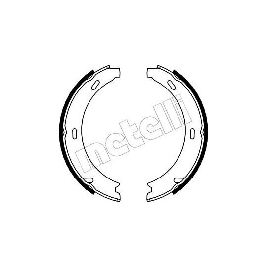 53-0233 - Piduriklotside komplekt,seisupidur 