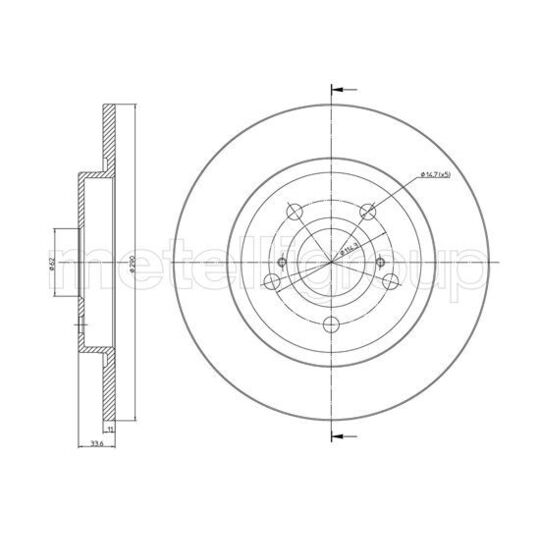 23-1274C - Brake Disc 