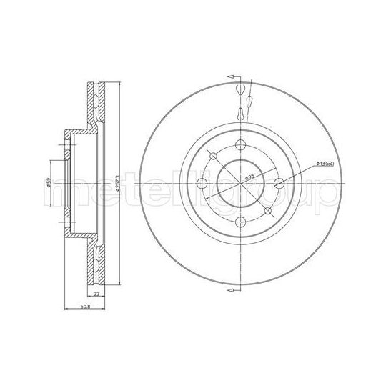 23-0240 - Brake Disc 