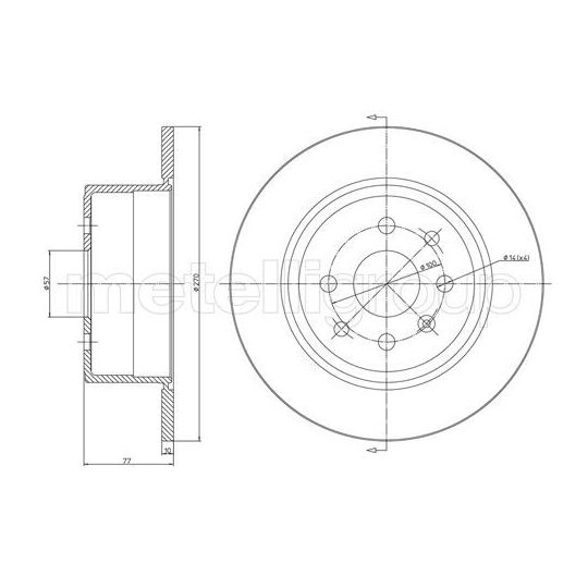 23-0426 - Brake Disc 