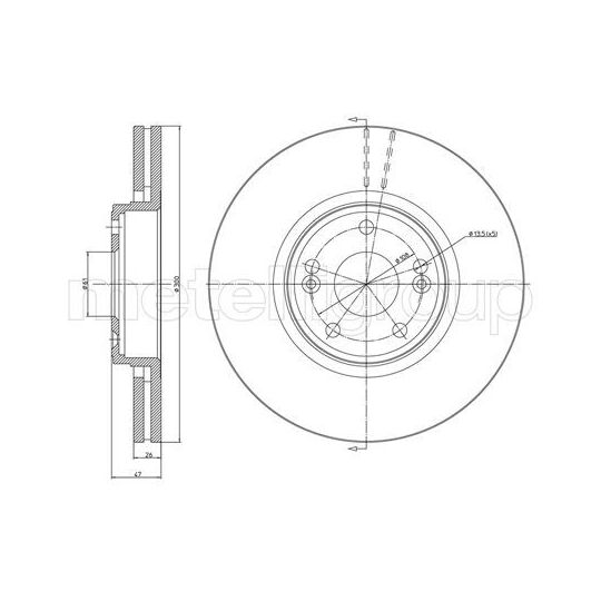 23-0675C - Brake Disc 