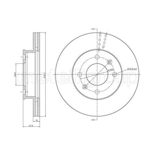 23-0626 - Brake Disc 