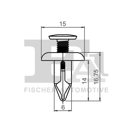 74-30005.5 - Clip, trim/protection strip 