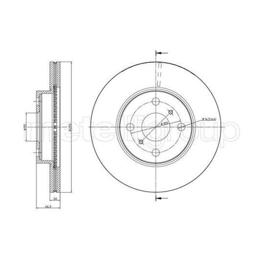 23-1266C - Brake Disc 