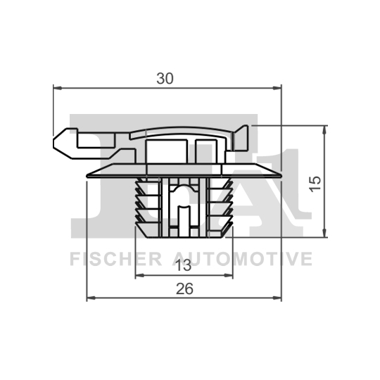 21-40036.5 - Clip, trim/protection strip 